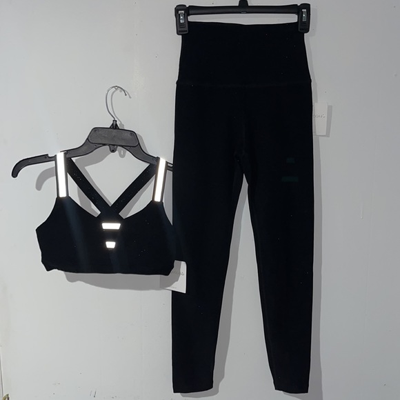 BEYOND YOGA 2-pc Spacedye Leggings & Sports Bra Sz SMALL